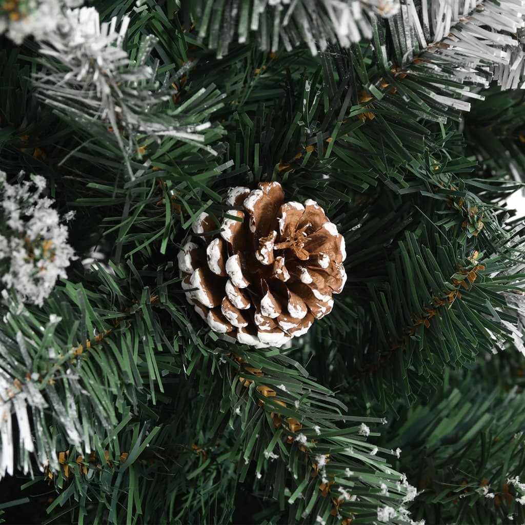 Künstlicher Weihnachtsbaum Mit Ständer Grün Pvc