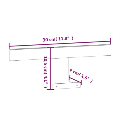 Led-Spiegelleuchte 5,5 W 30 Cm 6000 K