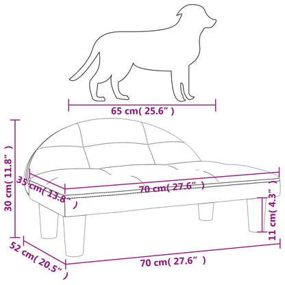 Hundebett 70X52X30 Cm