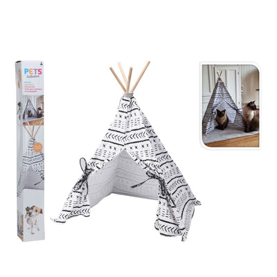 Pets Collection Haustierzelt Tipi Segeltuch 56X56X74 Cm