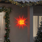 Led-Weihnachtsstern Faltbar Rot