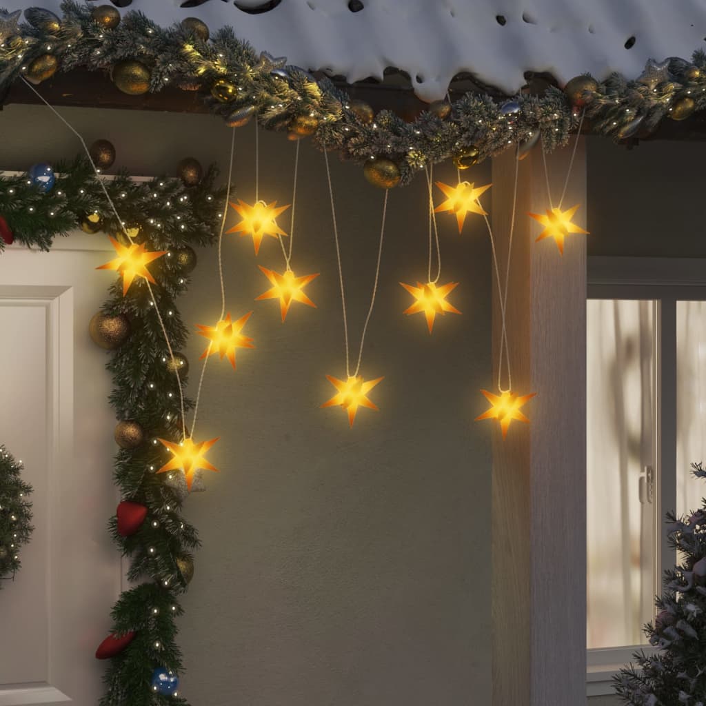 Led-Weihnachtsstern Mit 10 Leds 10 Cm