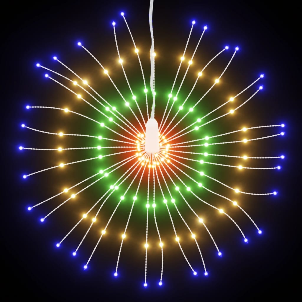 Weihnachtsbeleuchtungen Feuerwerk 4 Stk. 140 Leds