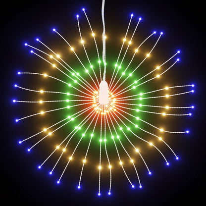 Weihnachtsbeleuchtungen Feuerwerk 4 Stk. 140 Leds