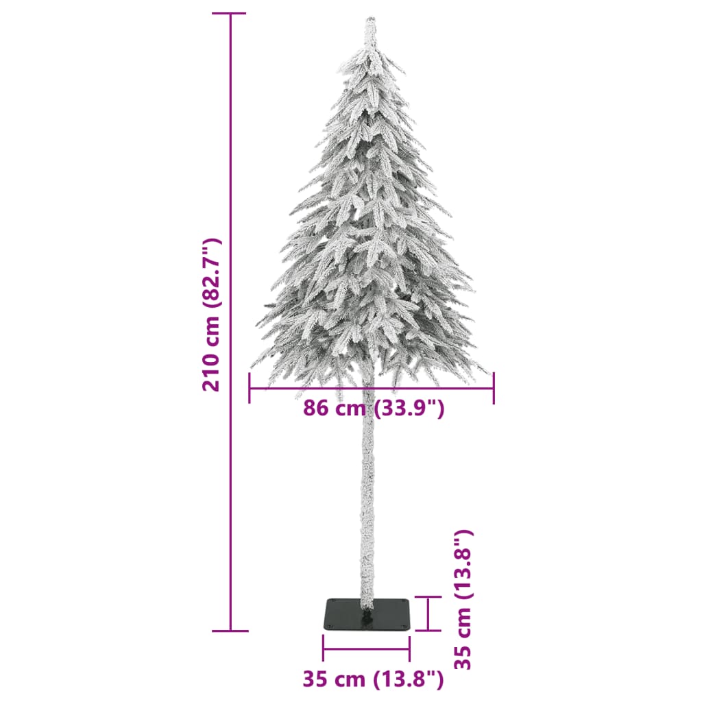 Künstlicher Weihnachtsbaum Beschneit