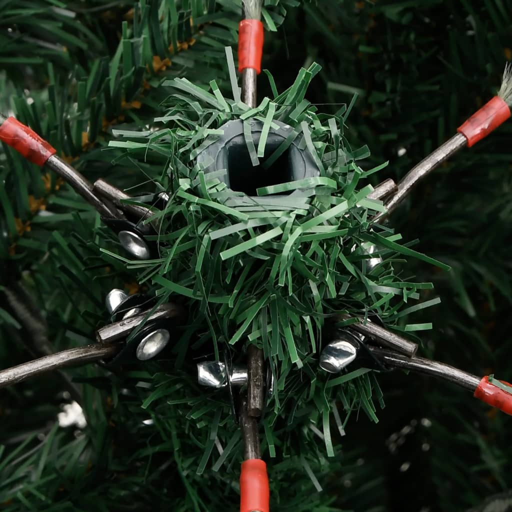 Künstlicher Weihnachtsbaum Klappbar Beschneit