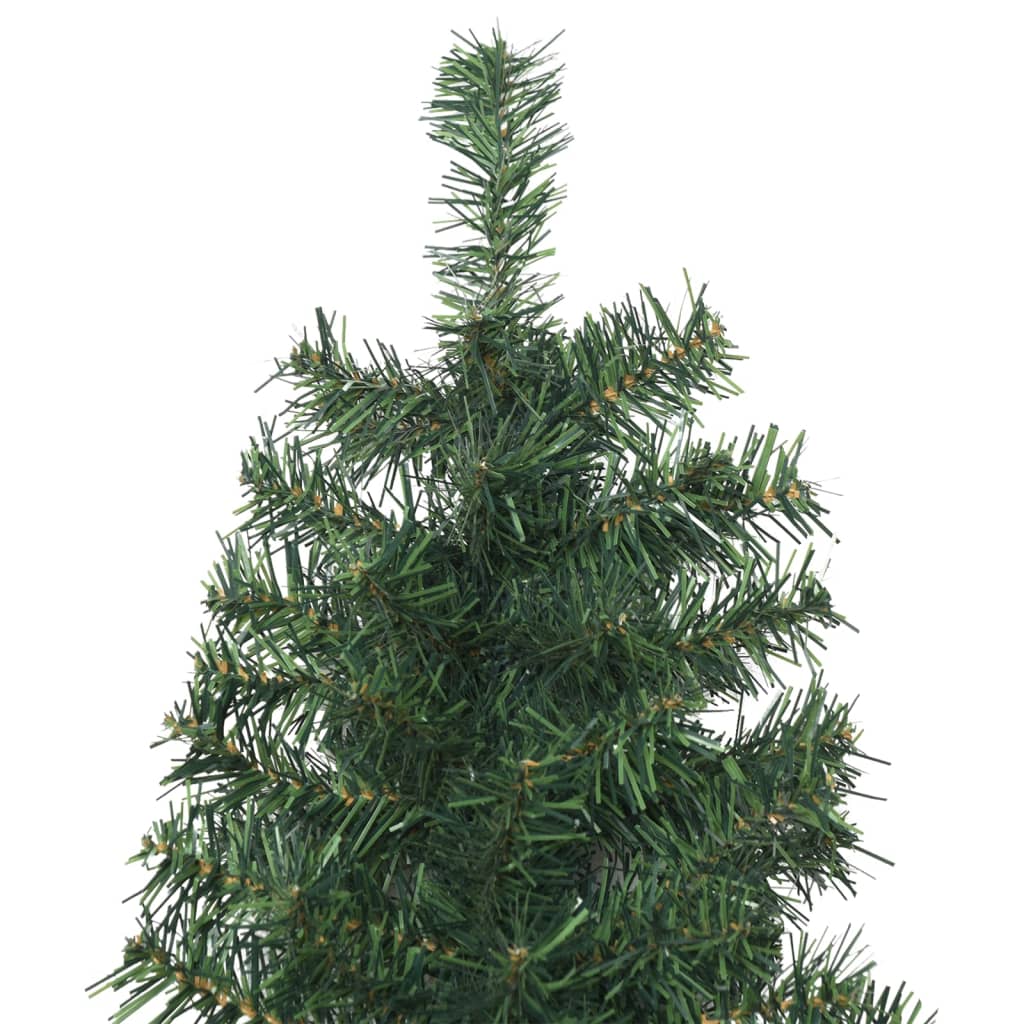 Weihnachtsbaum Schlank Mit Ständer Pvc Grün