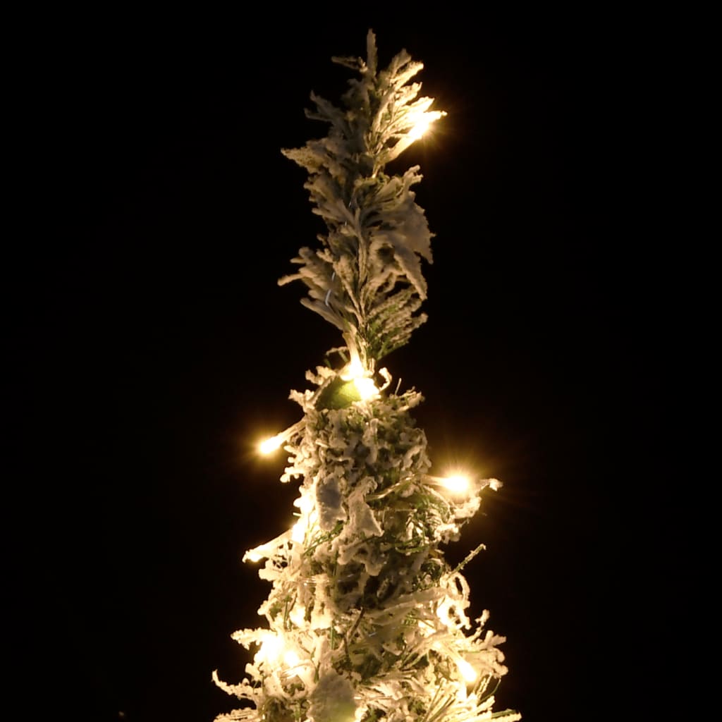 Pop-Up-Weihnachtsbaum Künstlich Beschneit 200 Leds