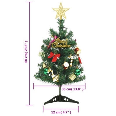 Künstlicher Mini-Weihnachtsbaum Mit Beleuchtung 30 Leds