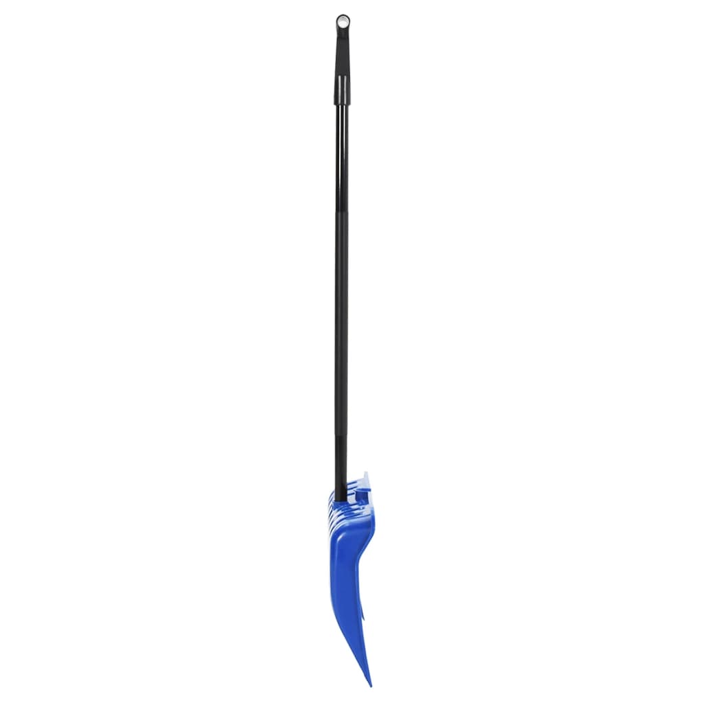 Schneeschaufel Blau 147 Cm Metall Weiß