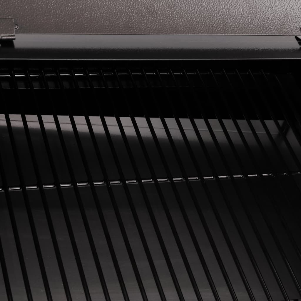 Pelletgrill Schwarz 104 Cm Eisen