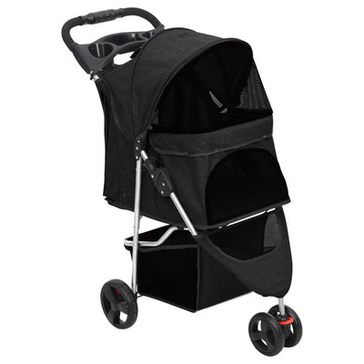 Hundewagen Faltbar 80X46X98 Cm Oxford-Gewebe