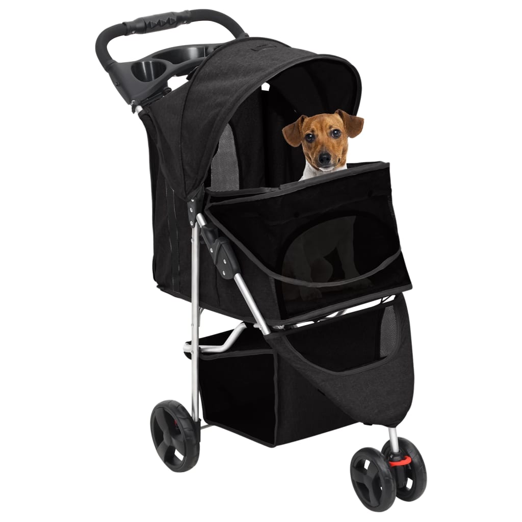 Hundewagen Faltbar 80X46X98 Cm Oxford-Gewebe