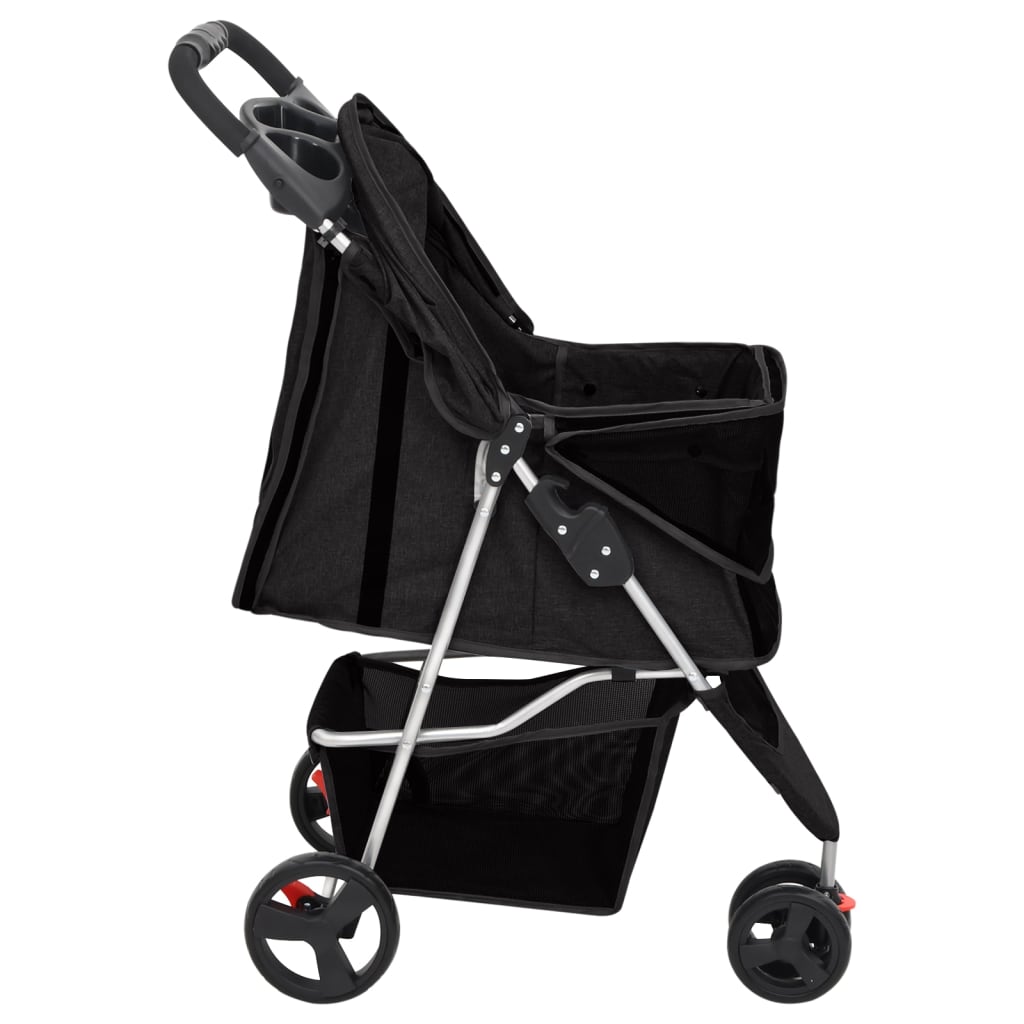 Hundewagen Faltbar 80X46X98 Cm Oxford-Gewebe