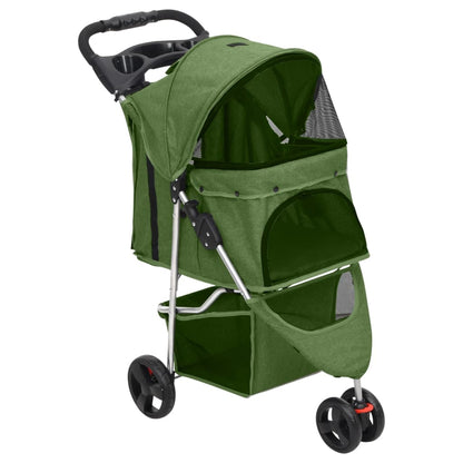 Hundewagen Faltbar 80X46X98 Cm Oxford-Gewebe