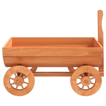 Deko-Wagen 70X43X54 Cm Massivholz Tanne