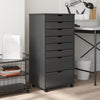 Rollschrank Mit Schubladen Moss Honigbraun Massivholz Kiefer