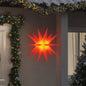 Led-Weihnachtssterne 3 Stk. Faltbar Rot