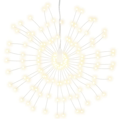 Weihnachtsbeleuchtungen Feuerwerk 2 Stk. 140 Leds 17Cm