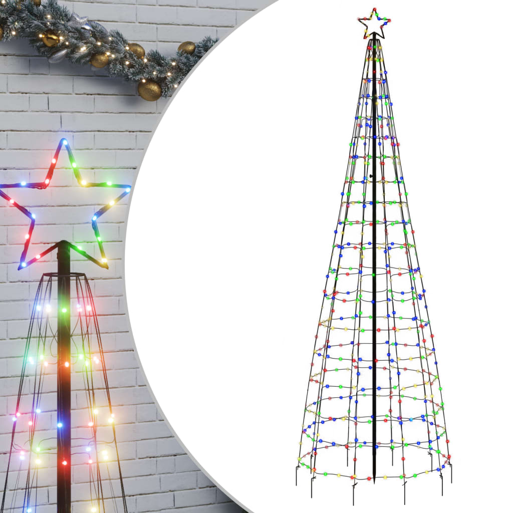 Led-Weihnachtsbaum Mit Erdspießen 570 Leds