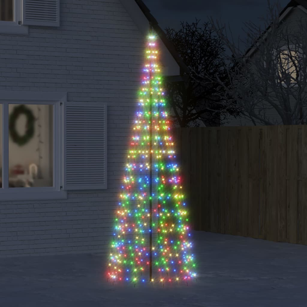 Led-Weihnachtsbaum Für Fahnenmast 550 Leds