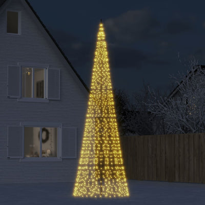 Led-Weihnachtsbaum Für Fahnenmast 550 Leds