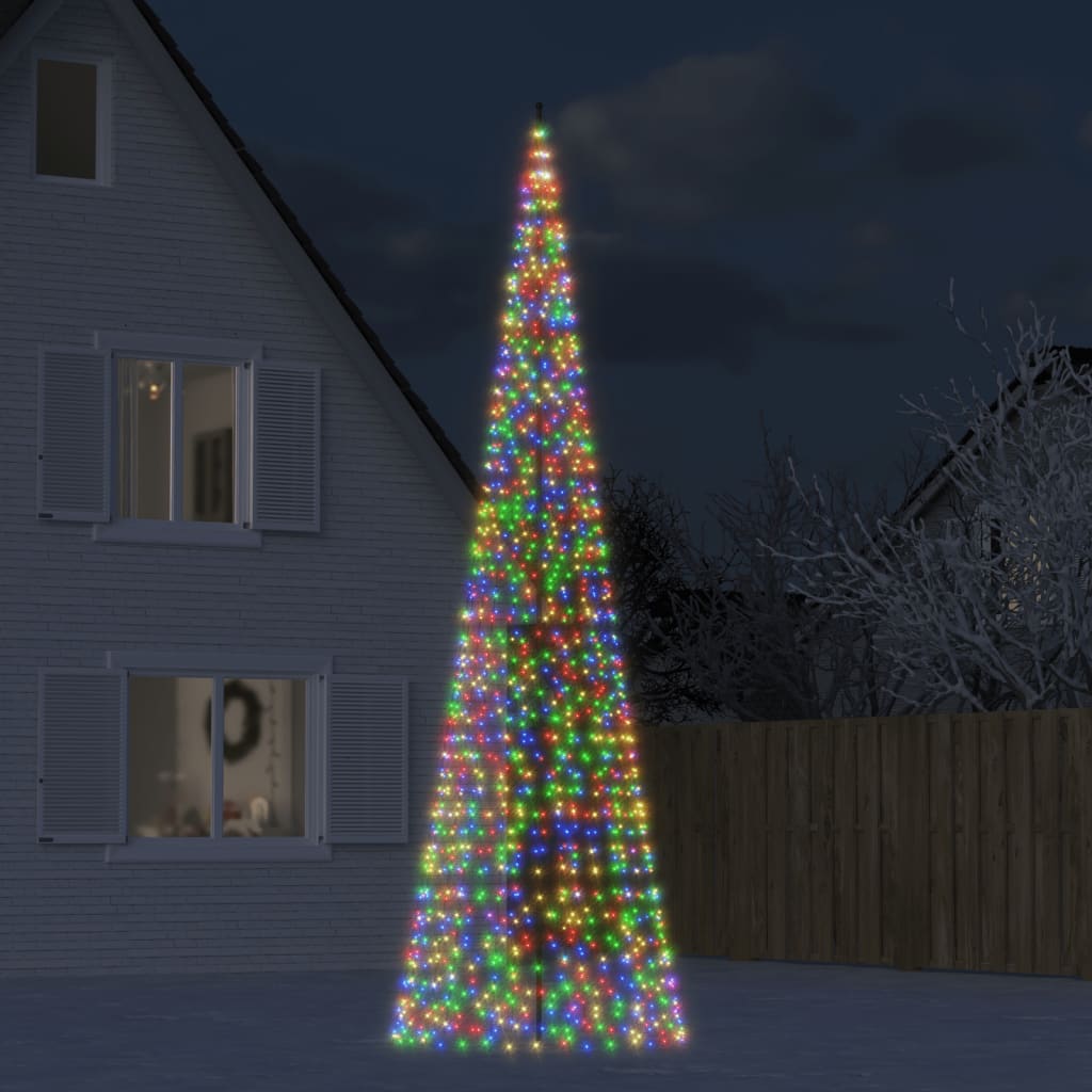 Led-Weihnachtsbaum Für Fahnenmast 550 Leds