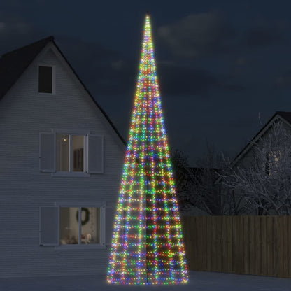 Led-Weihnachtsbaum Für Fahnenmast 550 Leds