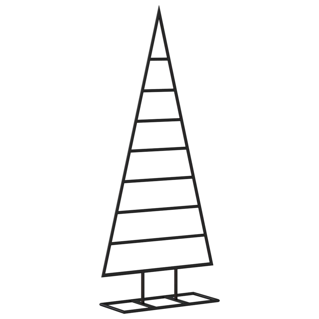 Metall-Weihnachtsbaum Für Dekorationen Schwarz