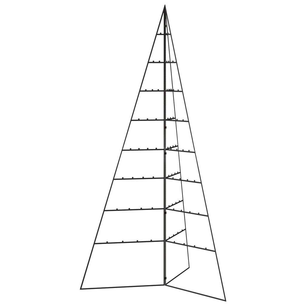 Metall-Weihnachtsbaum Für Dekorationen Schwarz