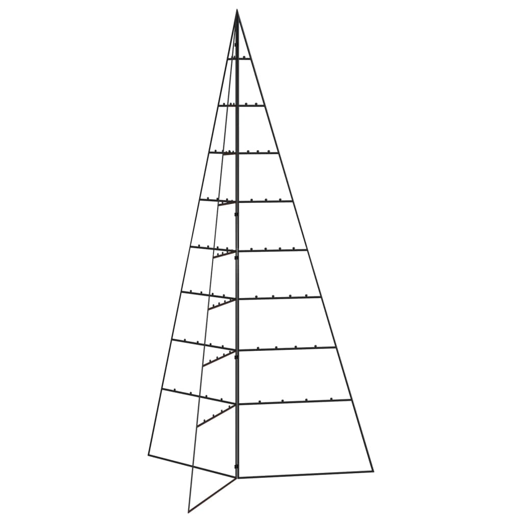 Metall-Weihnachtsbaum Für Dekorationen Schwarz