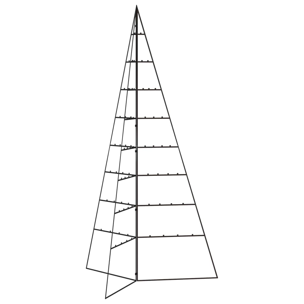 Metall-Weihnachtsbaum Für Dekorationen Schwarz