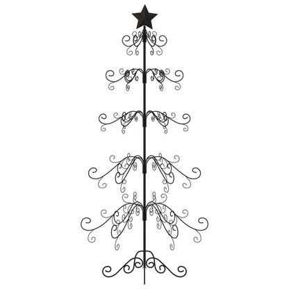 Metall-Weihnachtsbaum Für Dekorationen Schwarz