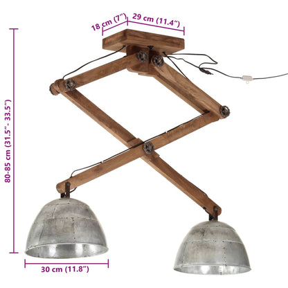 Deckenleuchte 25 W Vintage N 29X18X85 Cm E27