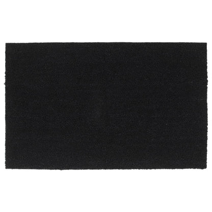 Fußmatte Schwarz 50X80 Cm Kokosfaser Getuftet