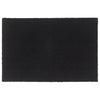 Fußmatte Schwarz 60X90 Cm Kokosfaser Getuftet