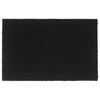 Fußmatte Schwarz 65X100 Cm Kokosfaser Getuftet