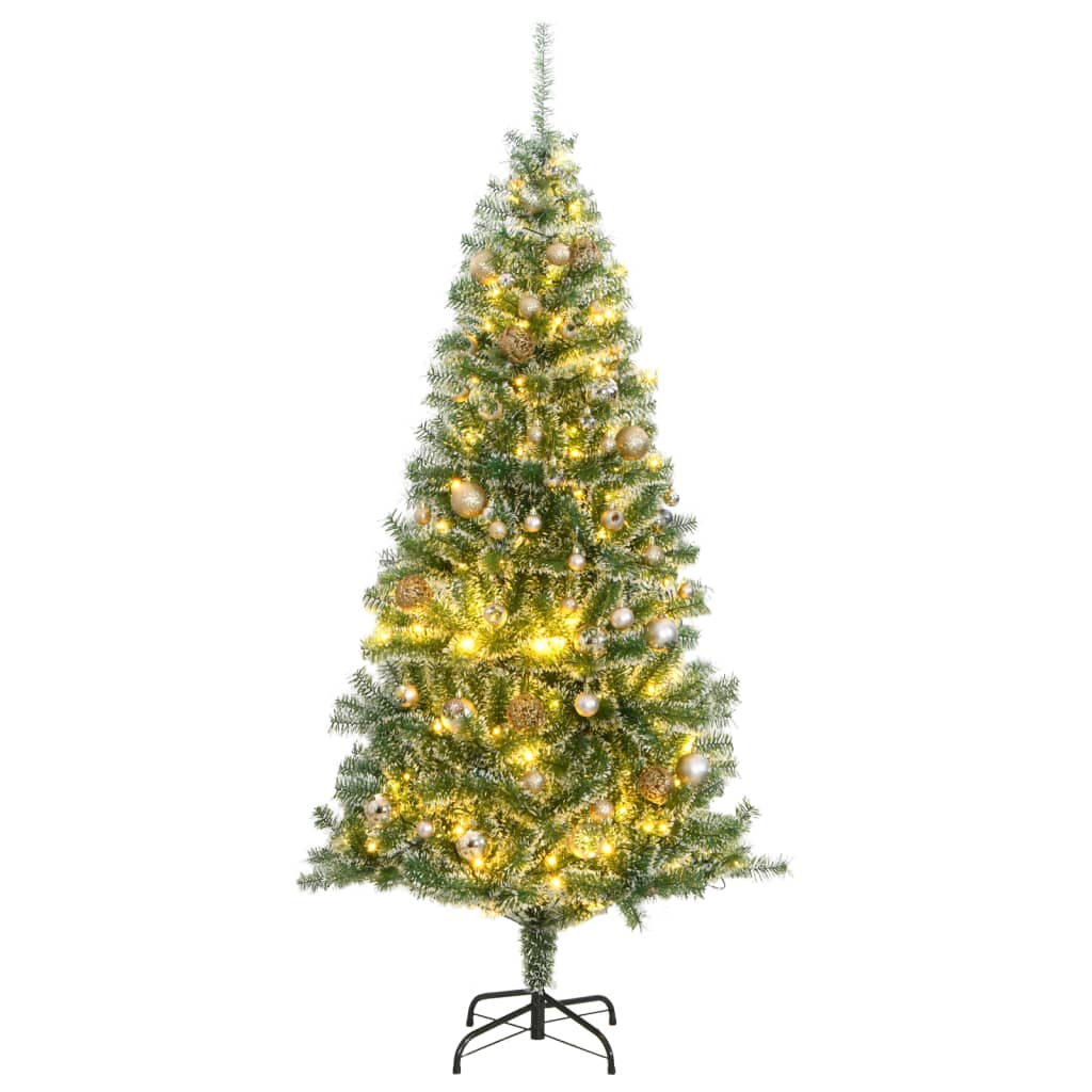 Künstlicher Weihnachtsbaum Beschneit Grün