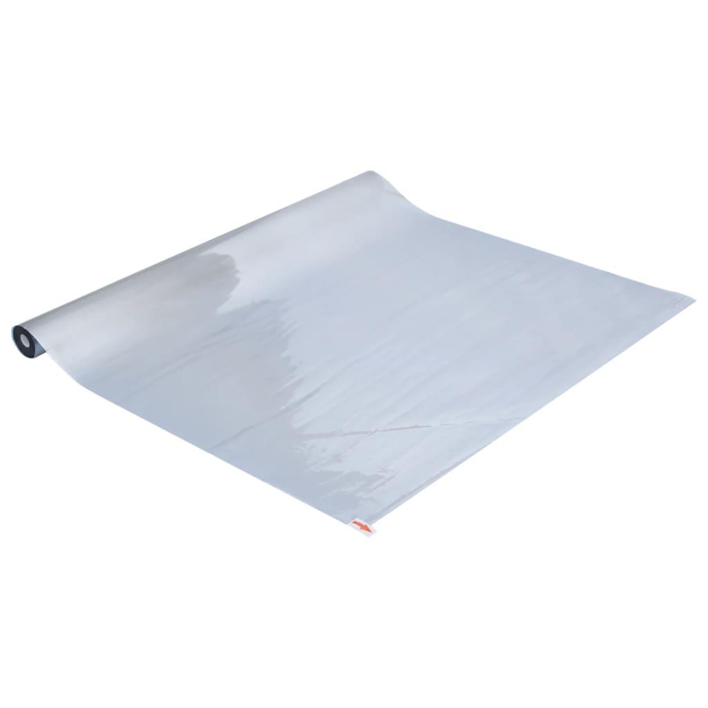 Sonnenschutzfolie Statisch Reflektierend Silbern Pvc