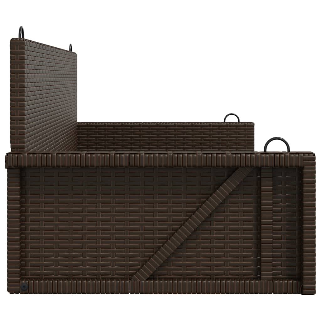 Hängebank 119X56X48 Cm Poly Rattan