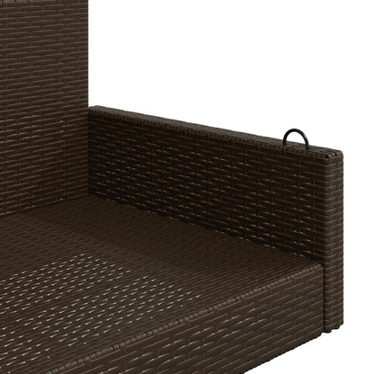 Hängebank 119X56X48 Cm Poly Rattan