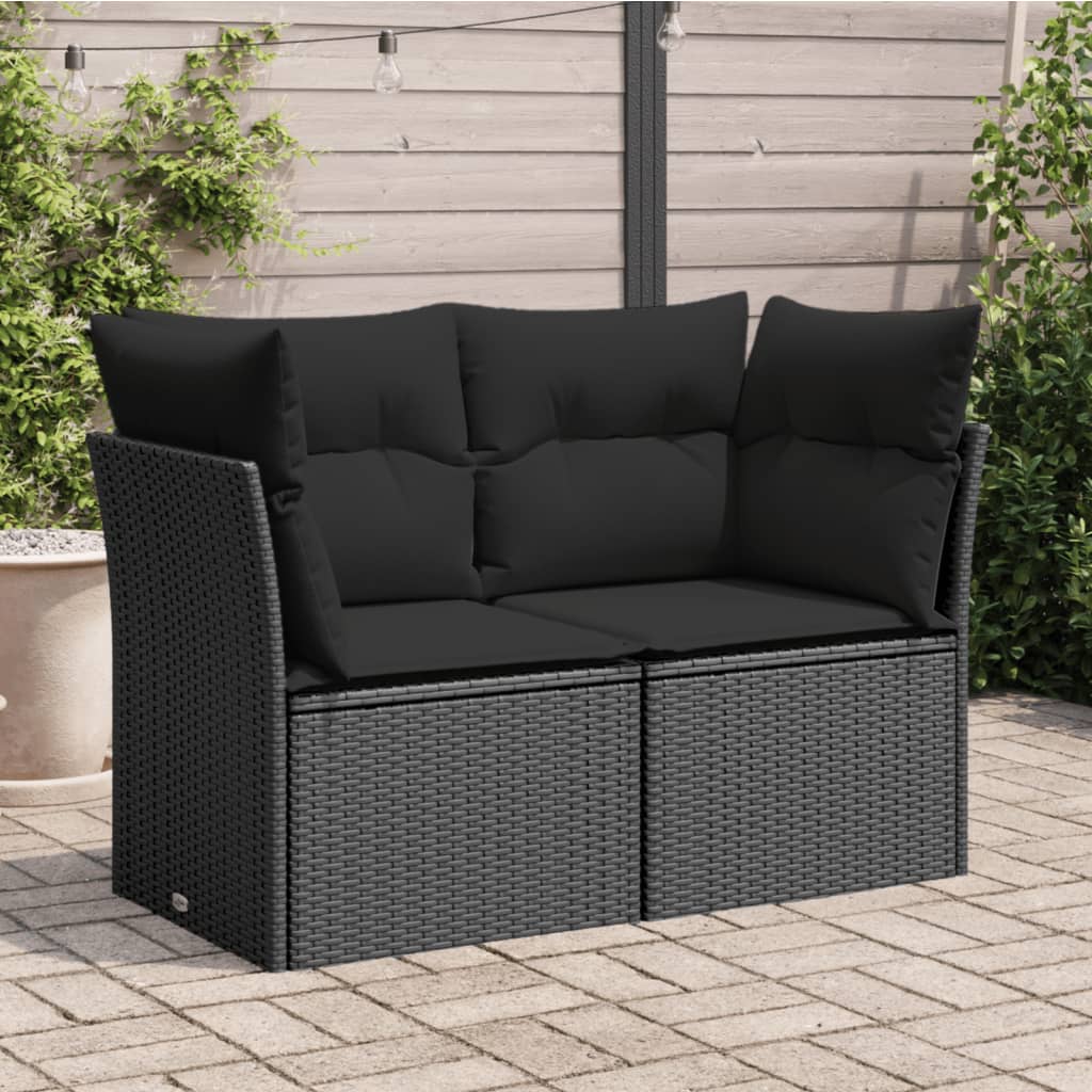 Gartensofa Mit Kissen Poly Rattan