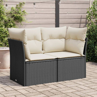 Gartensofa Mit Kissen Poly Rattan