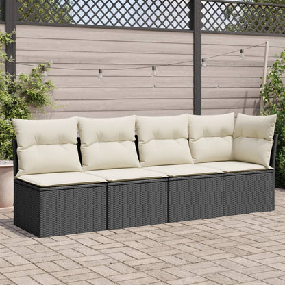 Gartensofa Mit Kissen Poly Rattan