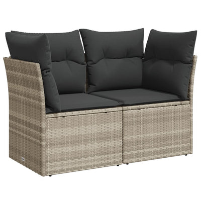 Gartensofa Mit Kissen Poly Rattan