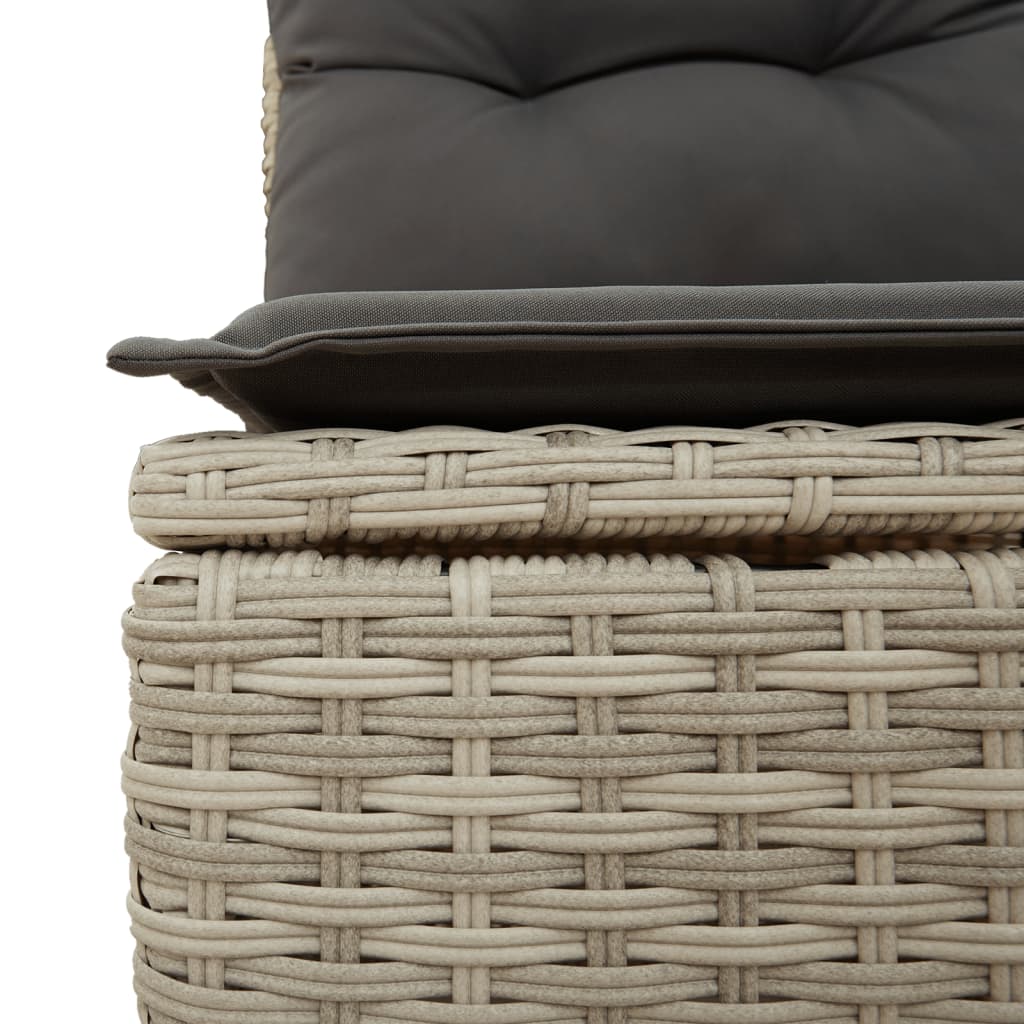 Gartensofa Mit Kissen Poly Rattan