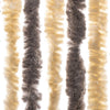 Fliegenvorhang Chenille Dunkelbraun Und Beige