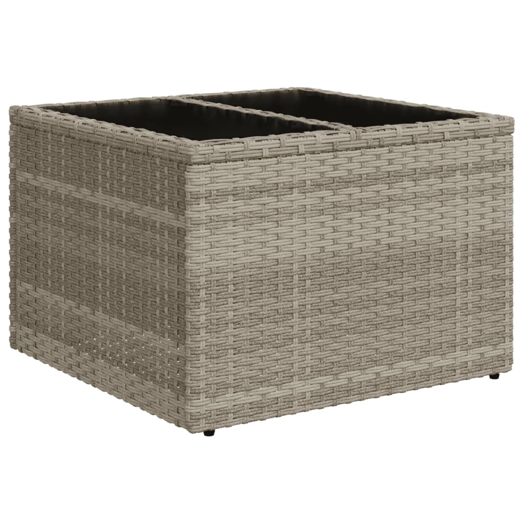 8-Tlg. Garten-Sofagarnitur Mit Kissen Poly Rattan