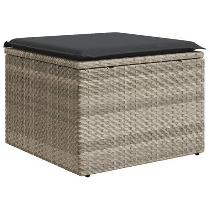 5-Tlg. Garten-Sofagarnitur Mit Kissen Poly Rattan