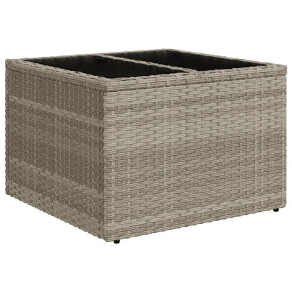 5-Tlg. Garten-Sofagarnitur Mit Kissen Poly Rattan